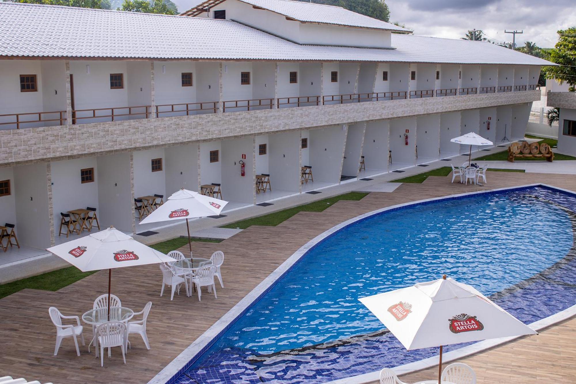 Paraiso Barra Hotel Barra de Santo Antônio Buitenkant foto