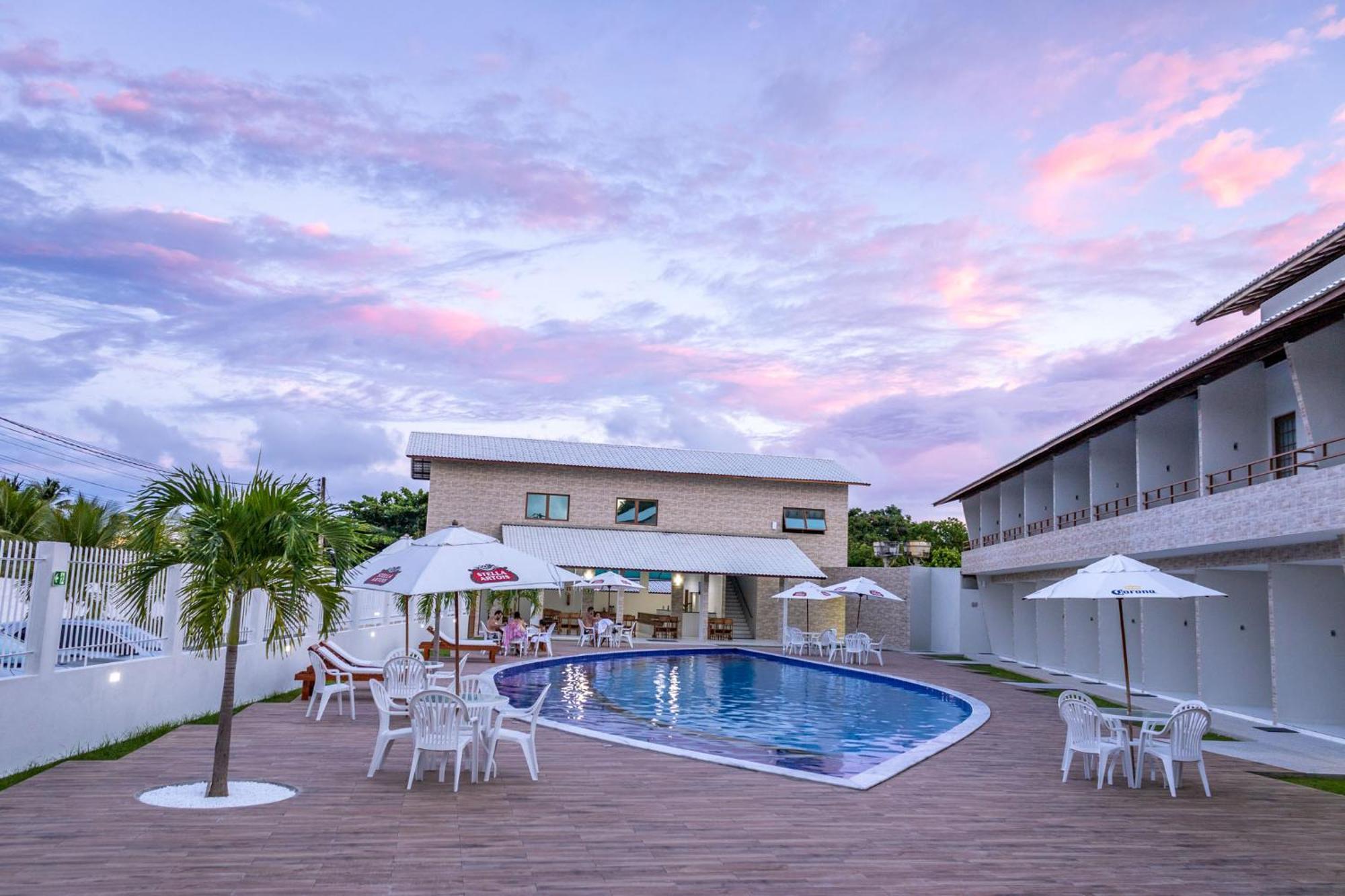 Paraiso Barra Hotel Barra de Santo Antônio Buitenkant foto
